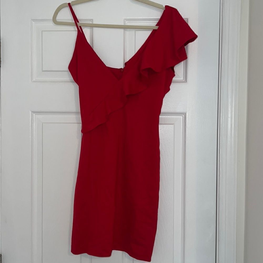 AMANDA UPRICHARD Ruffle Dress - Picture 2 of 7